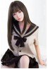 ITYDOLL jk uniform sex doll 157cm C cup RealGirl R25 head TPE material body