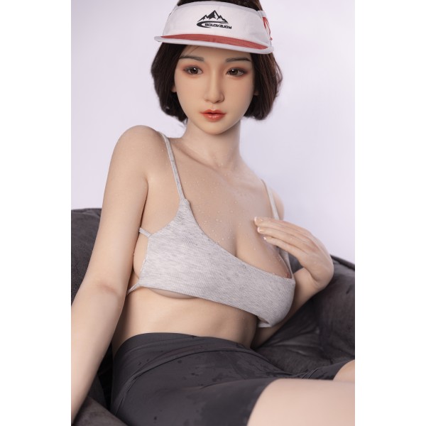 ITYDOLL Full Silicone Electric life-size sex doll 163cm F Cup D13 head has a realistic oral structure