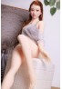 Life-size celebrity sex dolls Real girl 157cm A cup R114 Silicone head + TPE body