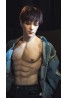 Muscle Type Torso Male Love Doll Realing Luofan 82cm Silicone Head + TPE Body