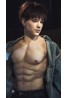 Muscle Type Torso Male Love Doll Realing Luofan 82cm Silicone Head + TPE Body