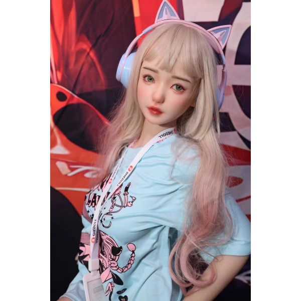 ITYDOLL Fashion Beauty Girl Sex Doll SHEDOLL-Kuyu Head 148cm C Cup Silicone Head + TPE Body