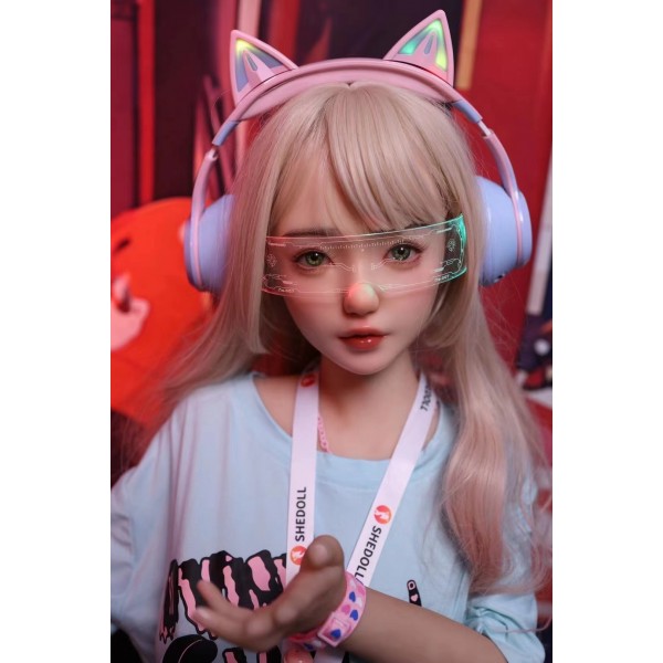 ITYDOLL Fashion Beauty Girl Sex Doll SHEDOLL-Kuyu Head 148cm C Cup Silicone Head + TPE Body