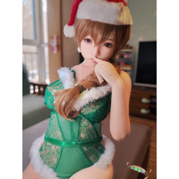 ITYDOLL Full silicone life-size sex doll SHEDOLL-luoxiaoyi 148cm C cup Christmas costume