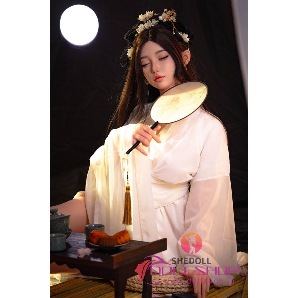 Mid-Autumn Festival Series Photo Sex Doll SHEDOLL Chuyue Closed Eyes 2.0 168cm D Cup Ultra Lightweight 33kg Full Silicone