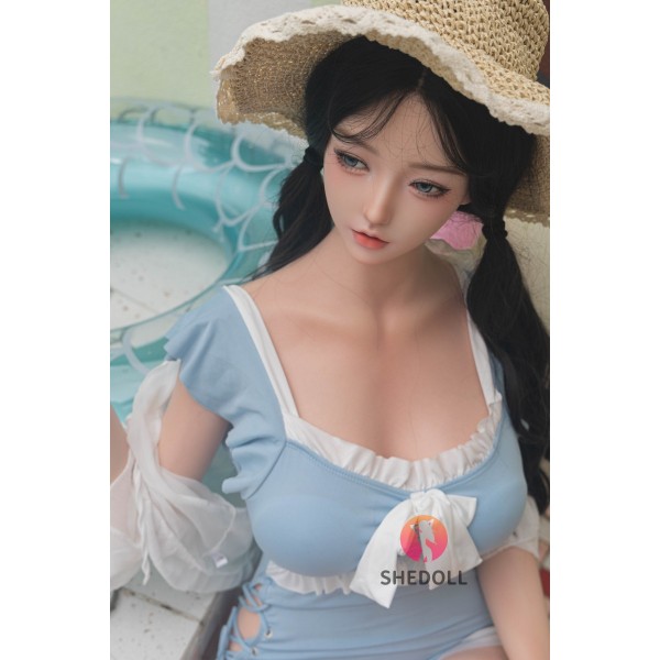 Cute big boobs sex doll SHEDOLL Jiang Xiaowan 165cm E cup