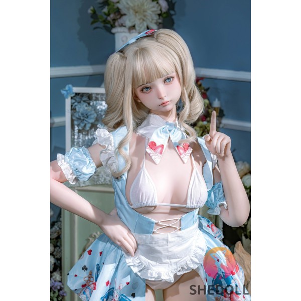 AV Celebrity Sex Doll SHEDOLL Nanxi 150cm B Cup Promotional Image Full Silicone