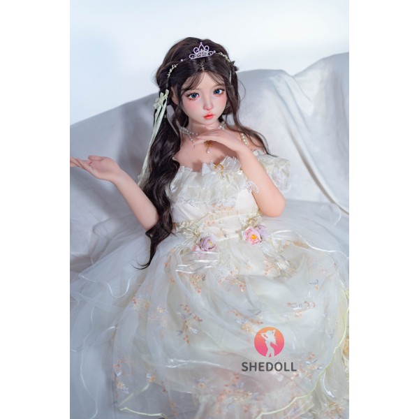 SHEDOLL latest sex doll 145cm G cup Rakukotsu 2.0 silicone head + TPE body BJD makeup