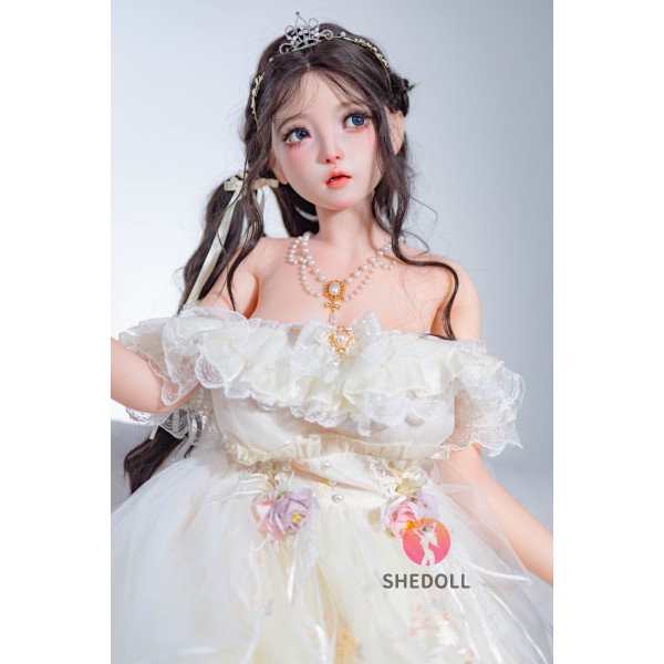 SHEDOLL latest sex doll 145cm G cup Rakukotsu 2.0 silicone head + TPE body BJD makeup