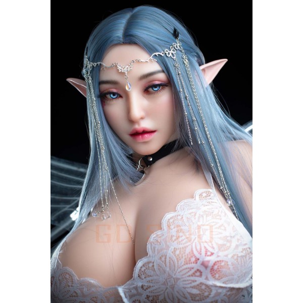 ITYDOLL silicone anime Sex Doll  Luoning 155cm K cup G5 head