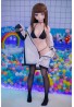 New life-size anime sex doll Wmdoll Nino 140cm B cup #Y011 vinyl head + TPE body normal skin