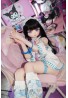 Life-size cute healing anime sex doll Wmdoll Kuromiya 150cm A cup Vinyl head + TPE body