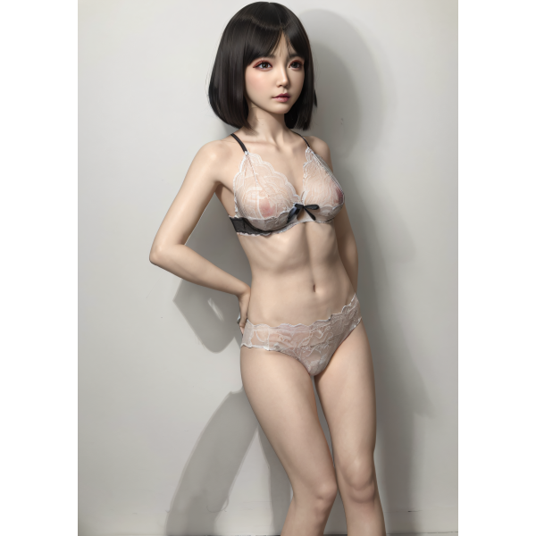  Latest Short hair small breasts Sex Doll 151cm A cup Yearndoll-Y205 Head with Mouth Opening and Closing Function