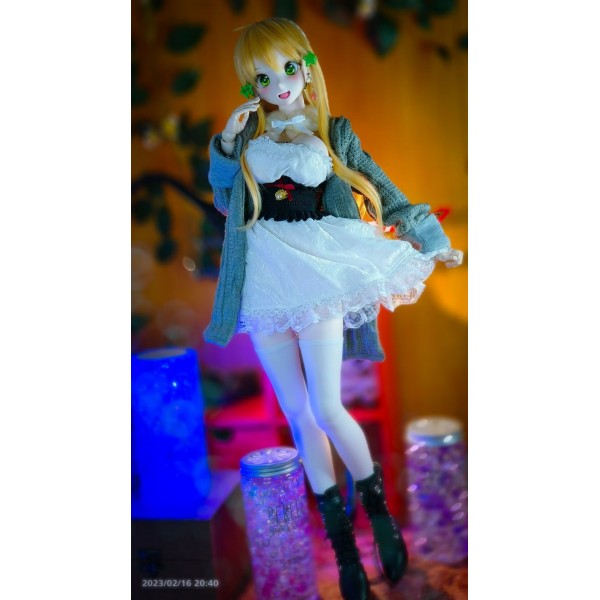 MiniDoll Cosplay Anime Love Doll 60cm Big Breasts #09 Head Soft Vinyl Head + Silicone Body