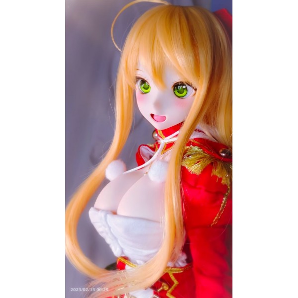 MiniDoll Cosplay Anime Love Doll 60cm Big Breasts #09 Head Soft Vinyl Head + Silicone Body