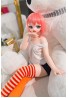 Angel Moe Silicone Anime sex doll 85cm with costume