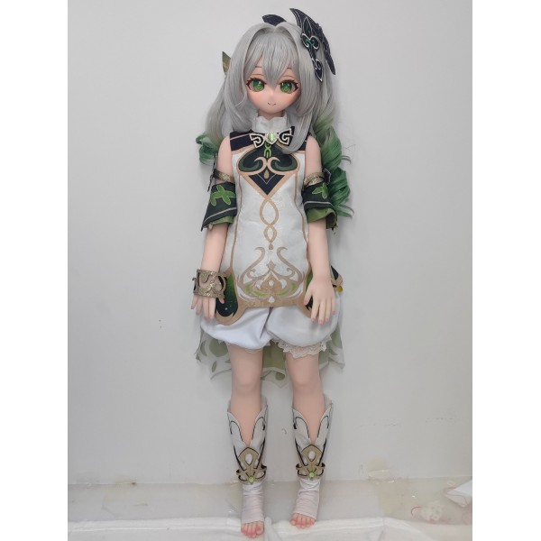 Silicone mini anime small bust doll Grass 85cm with costume shown in publicity image