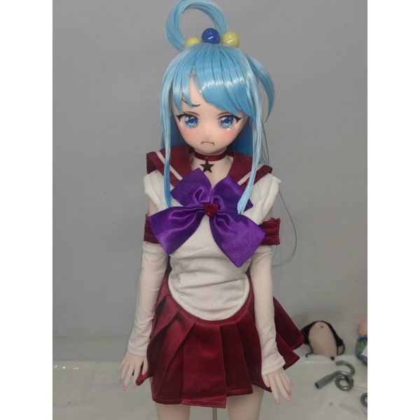 Cute Anime Girl Sex Doll MiniDoll Akuya 60cm Normal Breasts Soft Vinyl Head + Silicone Body