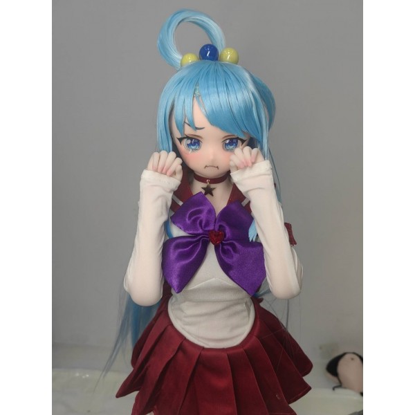 Cute Anime Girl Sex Doll MiniDoll Akuya 60cm Normal Breasts Soft Vinyl Head + Silicone Body