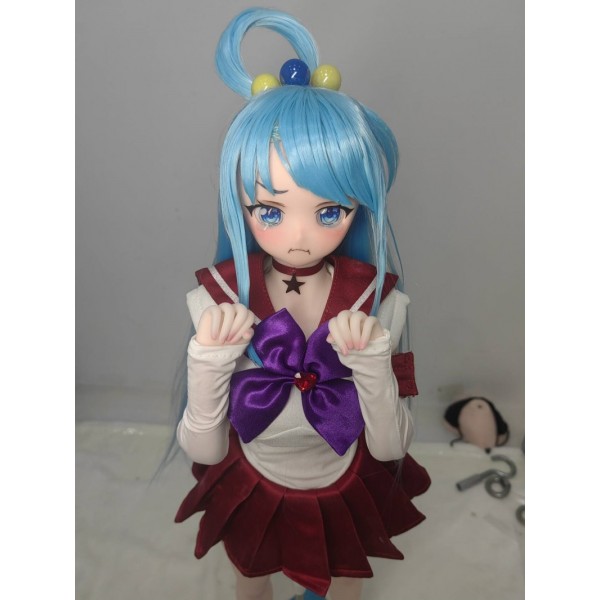 Cute Anime Girl Sex Doll MiniDoll Akuya 60cm Normal Breasts Soft Vinyl Head + Silicone Body