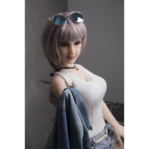  ITYDOLL Full Silicone most realistic small breasts Sex Doll 145cm A cup A3 head