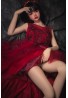 ITYDOLL Full Silicone red lady Sex Doll 145cm D Cup Sanhui A11 Head