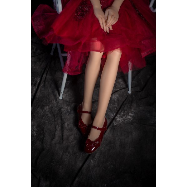 ITYDOLL Full Silicone red lady Sex Doll 145cm D Cup Sanhui A11 Head