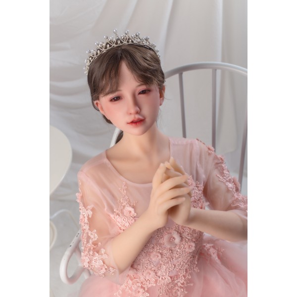 ITYDOLL Full Silicone  pink girl Sex Doll 145cm D Cup Sanhui A11 Head