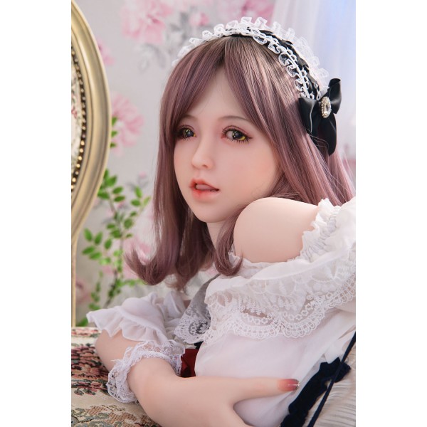 ITYDOLL Full Silicone Lei silk outfit  Big breast Sex Doll 145cm  Sanhui A11 Head