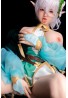 ITYDOLL Full Silicone Pointed ears dress up big breasts Sex Doll 145cm Sanhui A6 Head