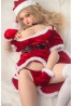 ITYDOLL Full Silicone Blonde Christmas outfit Big breast Sex Doll 145cm  Sanhui A9 Head