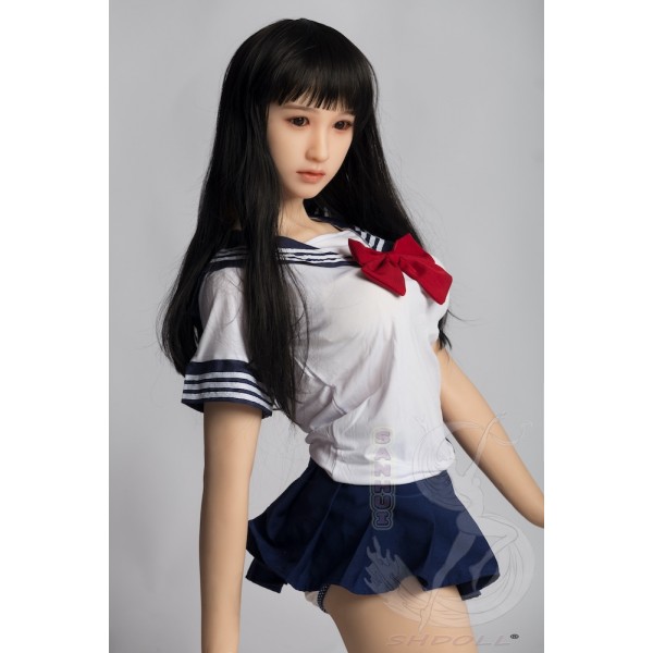 ITYDOLL Full Silicone student uniform Sex Doll 156cm Sanhui A21 Head