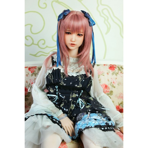 ITYDOLL Full Silicone Student floral skirt Sex Doll 156cm Sanhui A23 Head