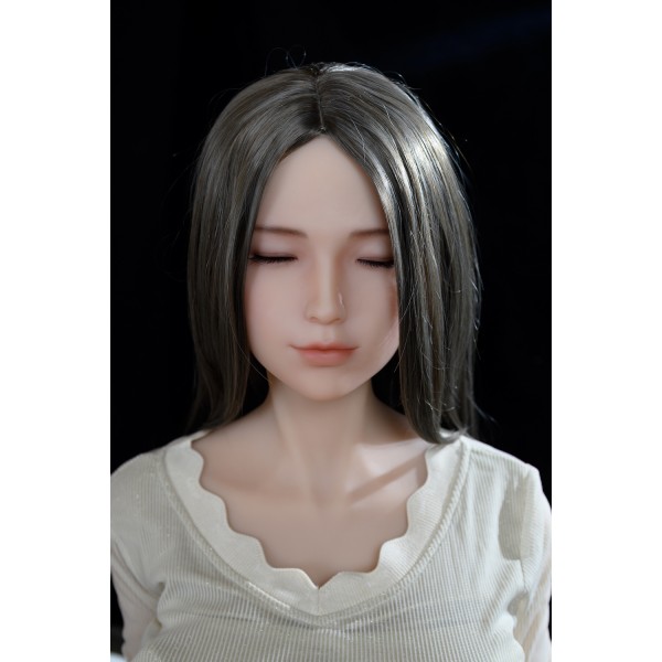 ITYDOLL Full Silicone Close eyes Youthful and sweet Sex Doll 158cm F cup A24 head