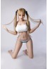 ITYDOLL Full Silicone tall blonde Sex Doll 158cm F cup A8 head 