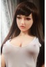 ITYDOLL Full Silicone life size big breasts long hair Sex Doll 160cm A3 head