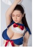 ITYDOLL Full Silicone Close eyes and big breasts Sex Doll 165cm R cup A24 With Implanted Hair Feature