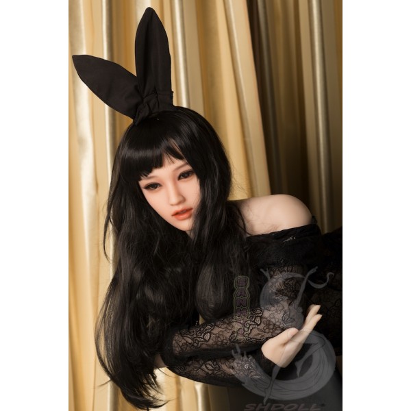 ITYDOLL Full Silicone high quality black hair Sex Doll 168cm F cup A15 head