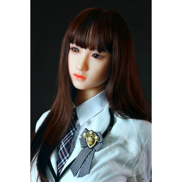 ITYDOLL Full Silicone Exquisite long hair Sex Doll 168cm F cup A21 head
