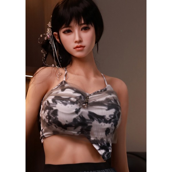 S class big breasted beauty silicone sex doll Sanhui #28 head 158cm E cup